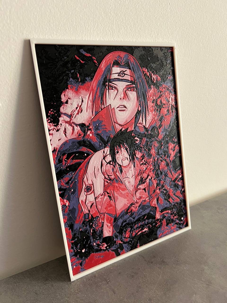 #24 Itachi and Sasuke Illusion final hueforge — vue 3