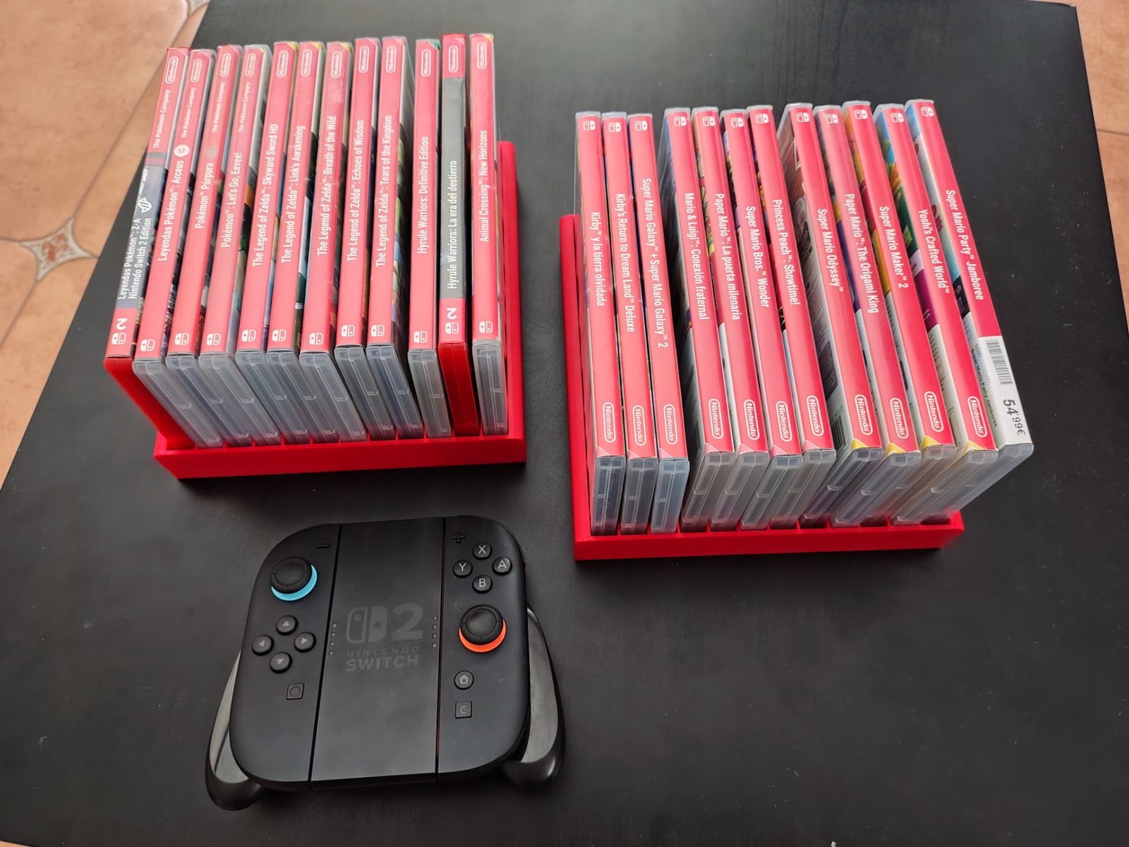 #24 Soporte para juegos de Nintendo Switch, Ikea Besta — vue 1