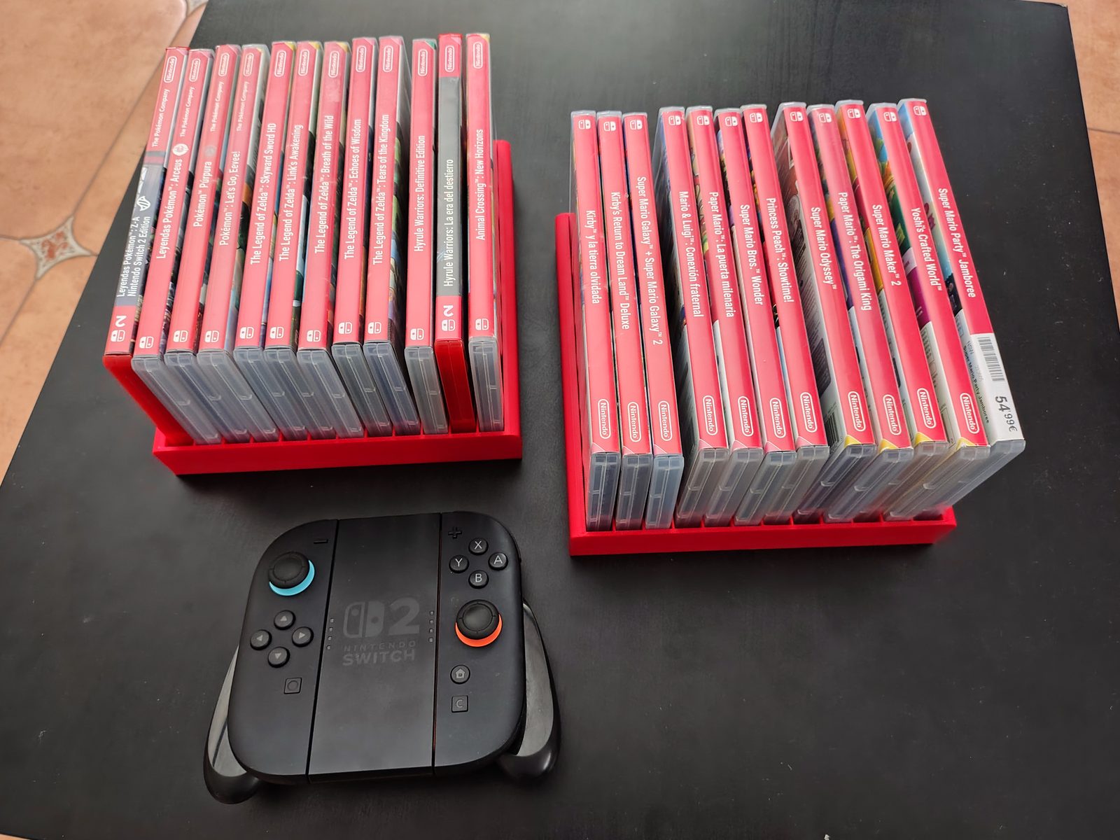 #24 Soporte para juegos de Nintendo Switch, Ikea Besta — vue 7