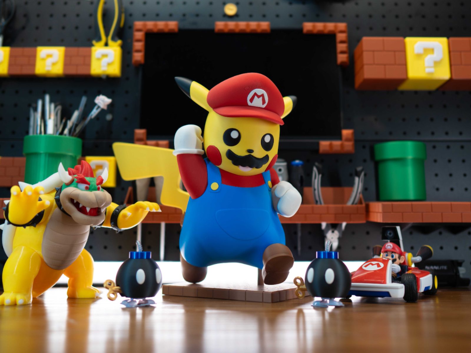 025Pikachu皮卡丘马里奥 — vue 1