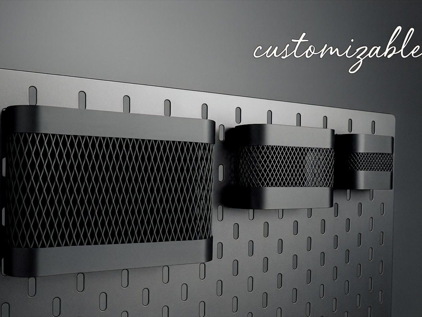 #26 Customizable IKEA Skadis Storage — vue 2