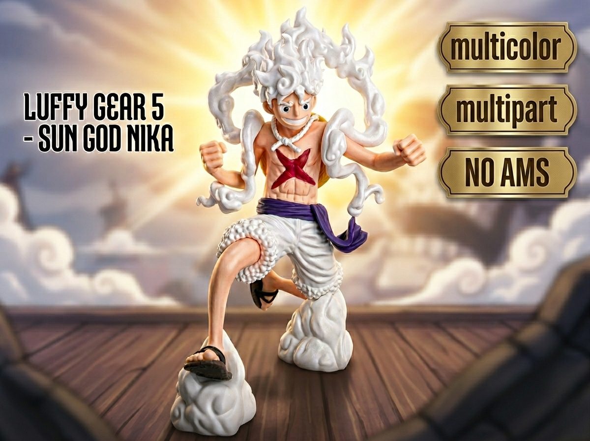 #26 Luffy Gear 5 One Piece & AMS — vue 3
