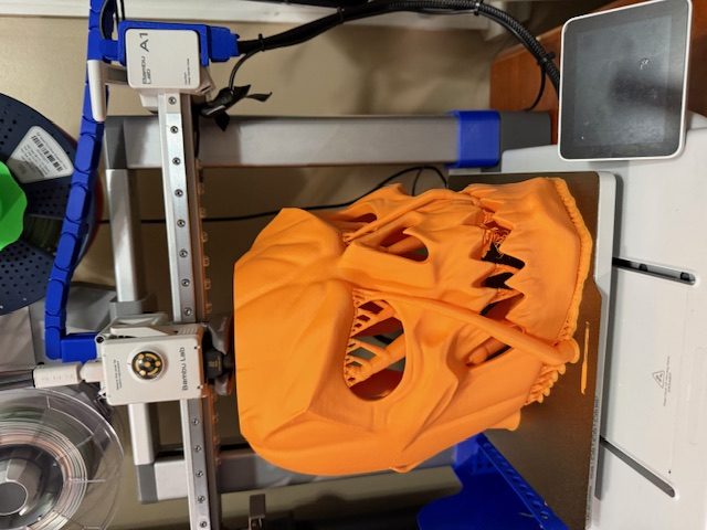 #26 Pumpkin Skull Halloween Mask — vue 3