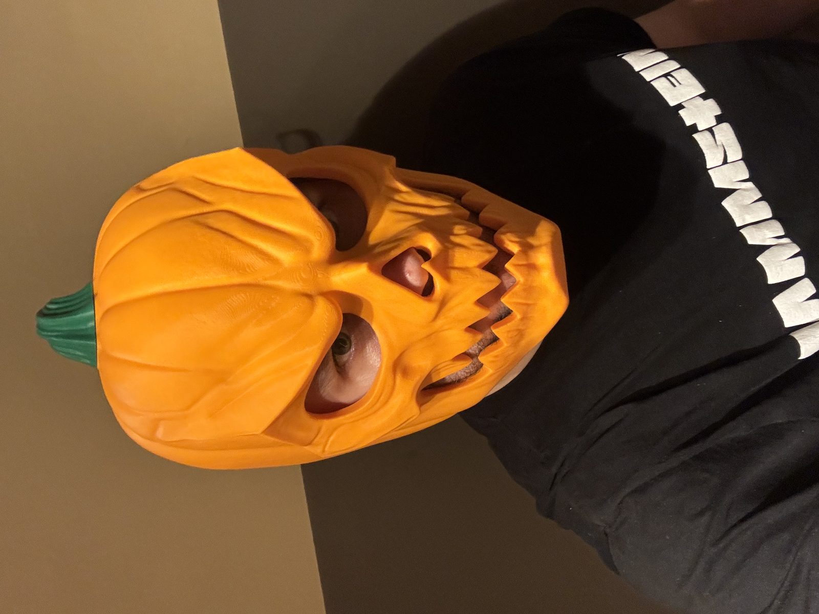 #26 Pumpkin Skull Halloween Mask — vue 8