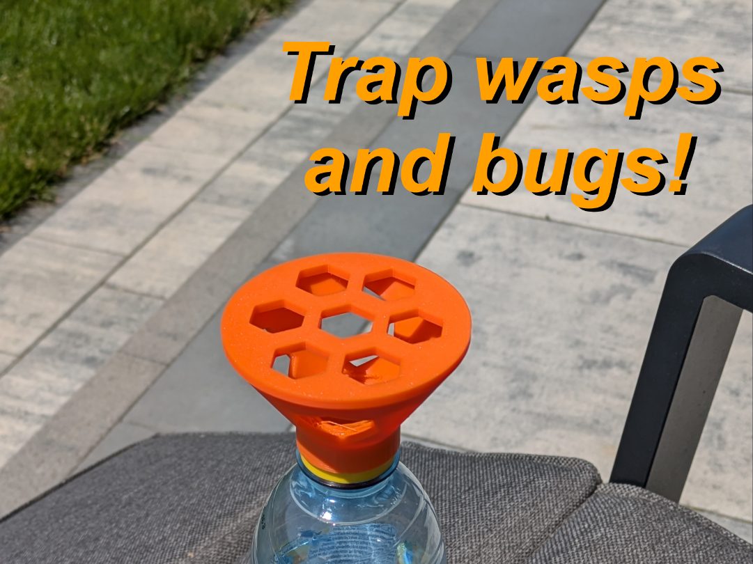 #27 Bottle Wasp Fly Trap Screw-on — vue 1