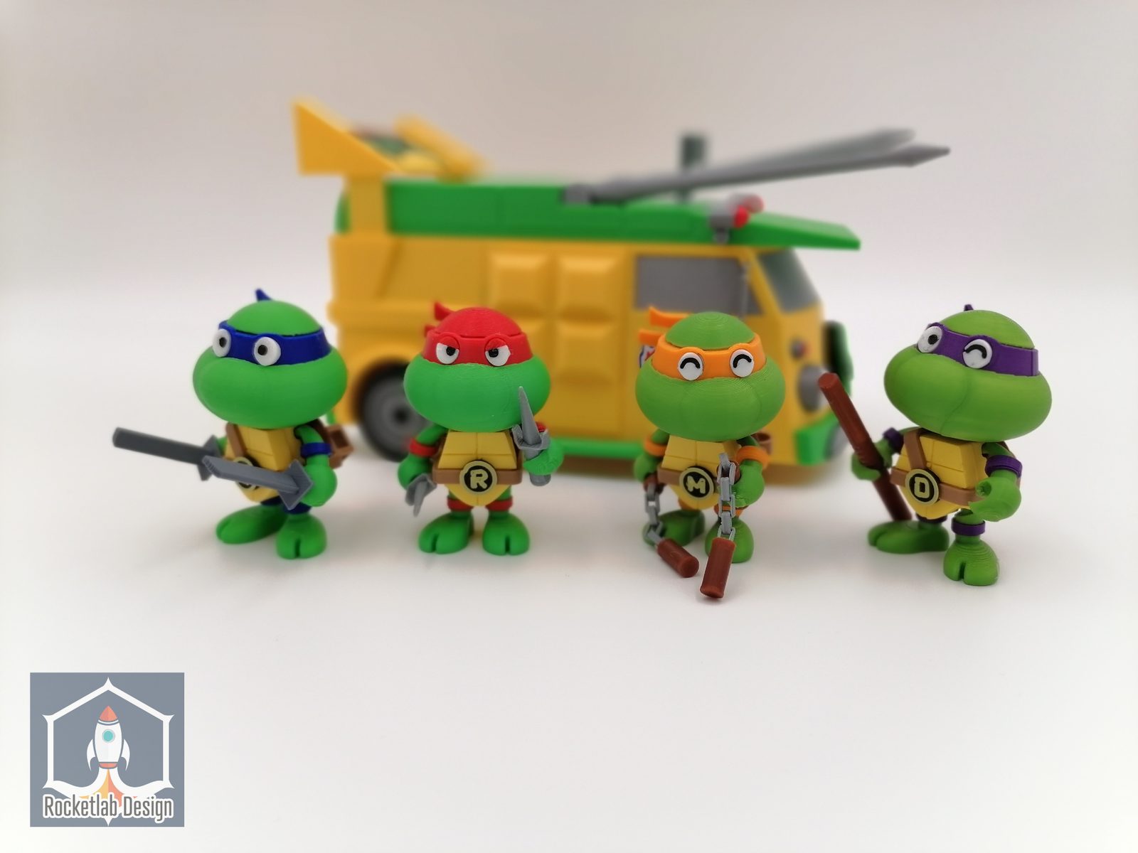 #28 TMNT Ninja Turtles Cute Minifigures — vue 11