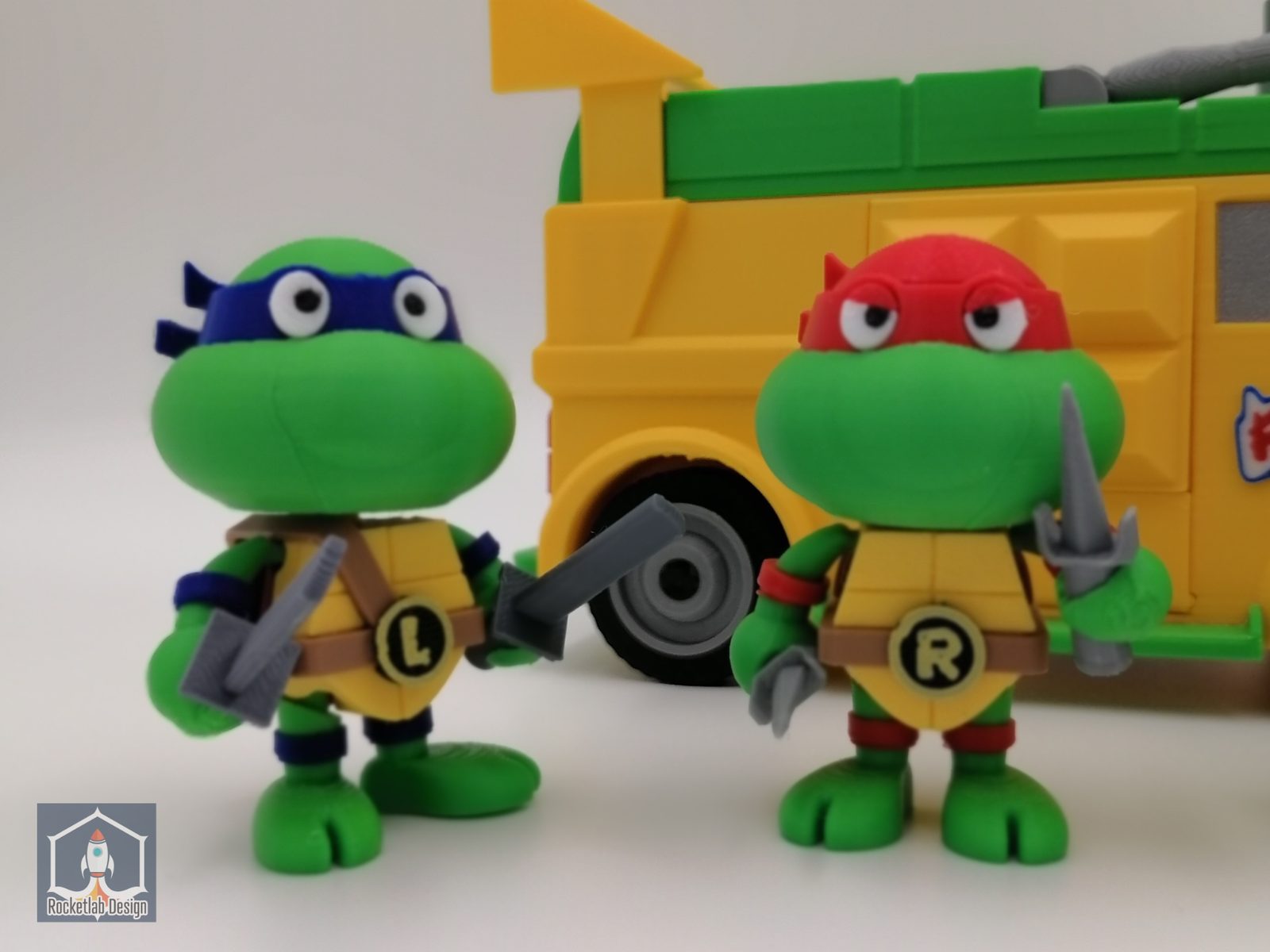 #28 TMNT Ninja Turtles Cute Minifigures — vue 13
