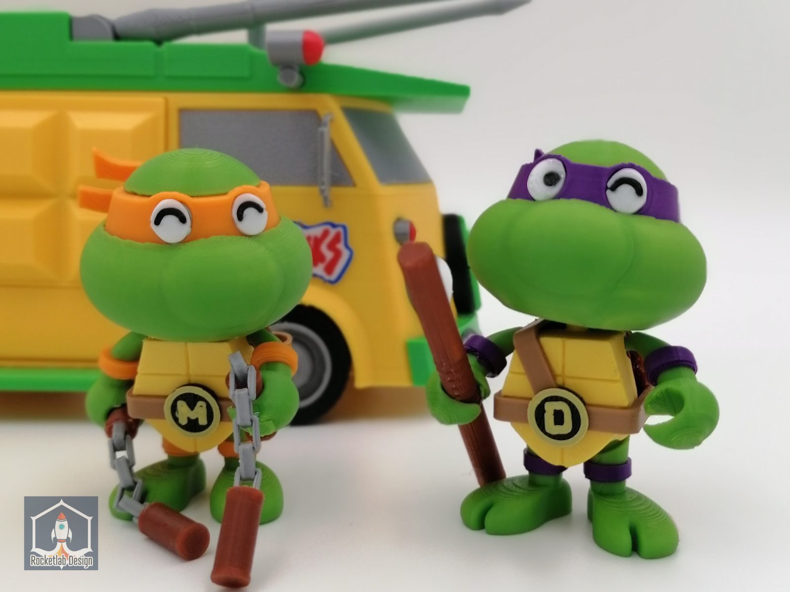 #28 TMNT Ninja Turtles Cute Minifigures — vue 14