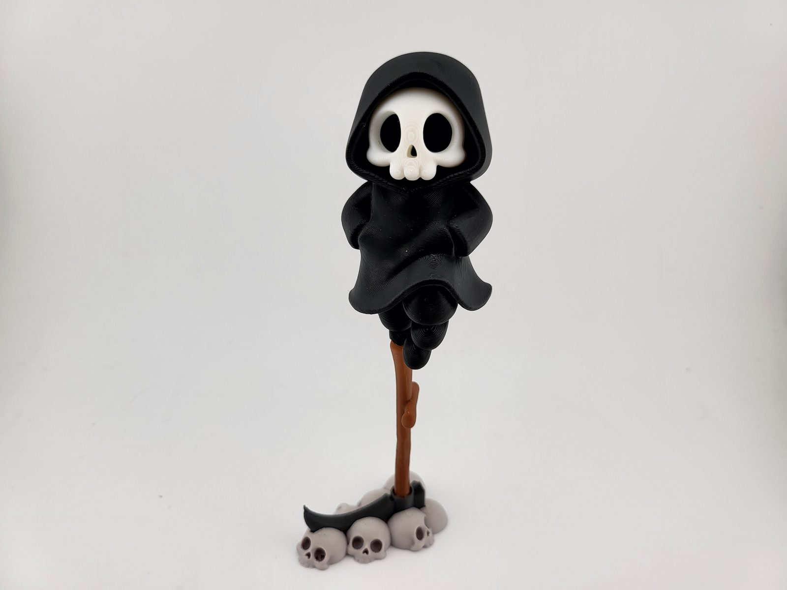 #29 Grim Reaper Skeleton Balancing Halloween 3D Print — vue 9
