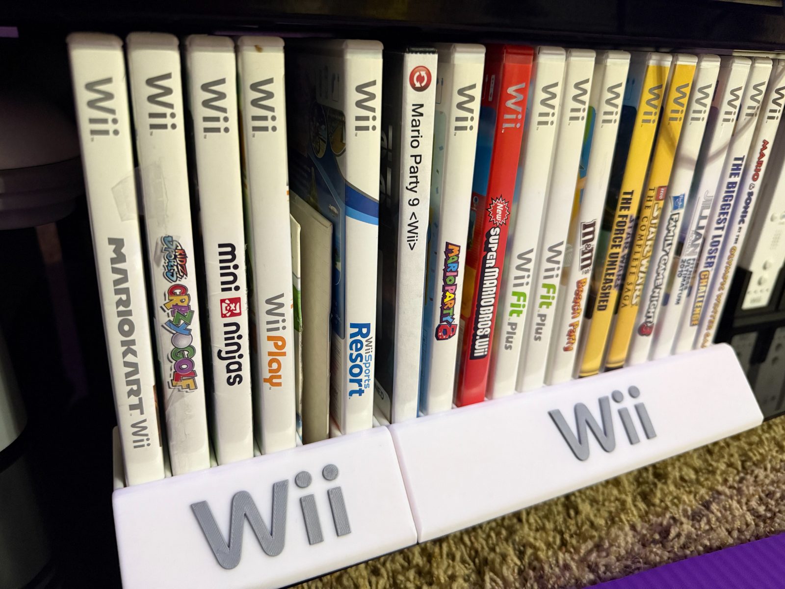 #29 Wii Video Game Holder - 12 Slot — vue 4