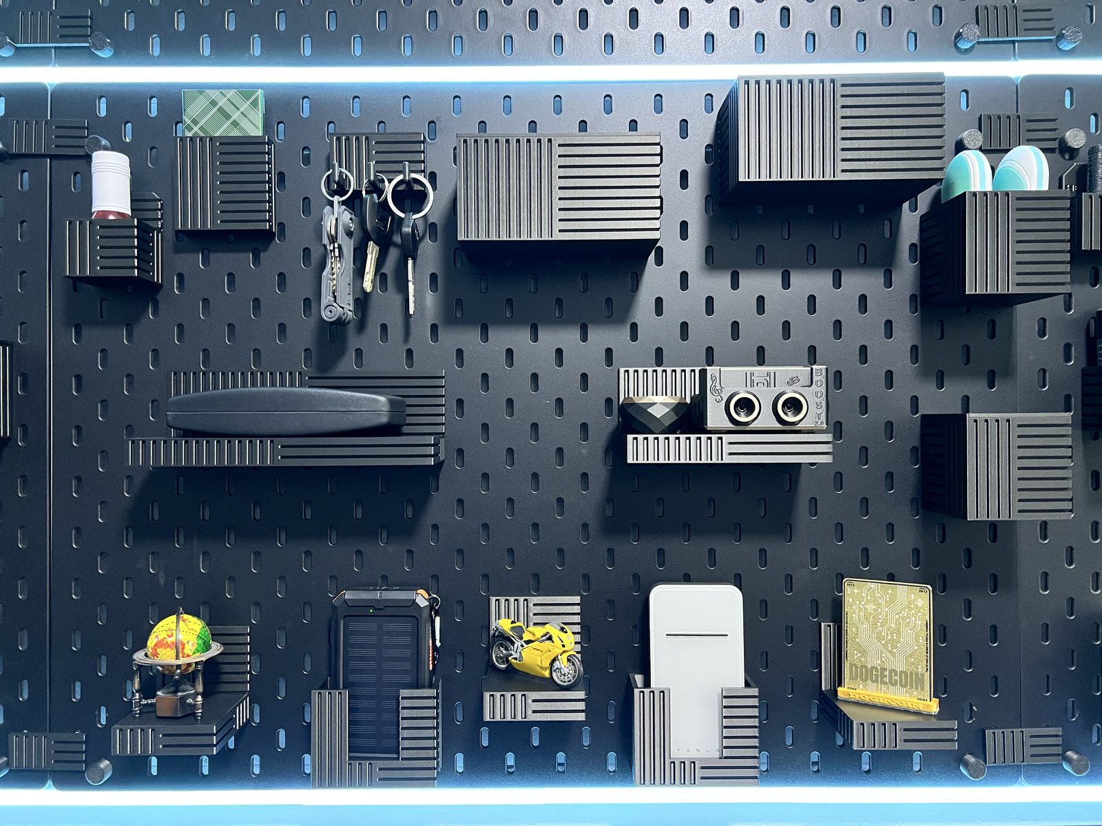 #30 OBSIDIAN - SKADIS Pegboard Boxes and Holders — vue 18