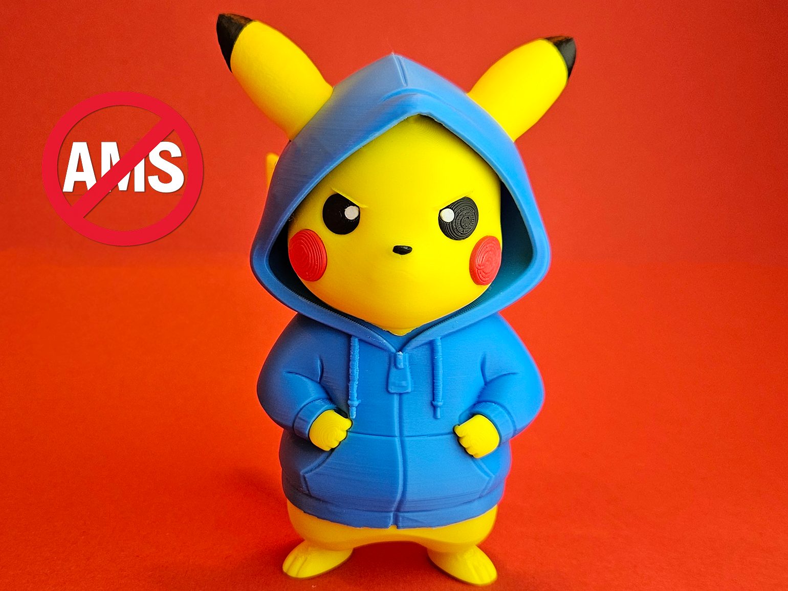 #31 Pikachu pokemon in Hoodie — AMS + — vue 1