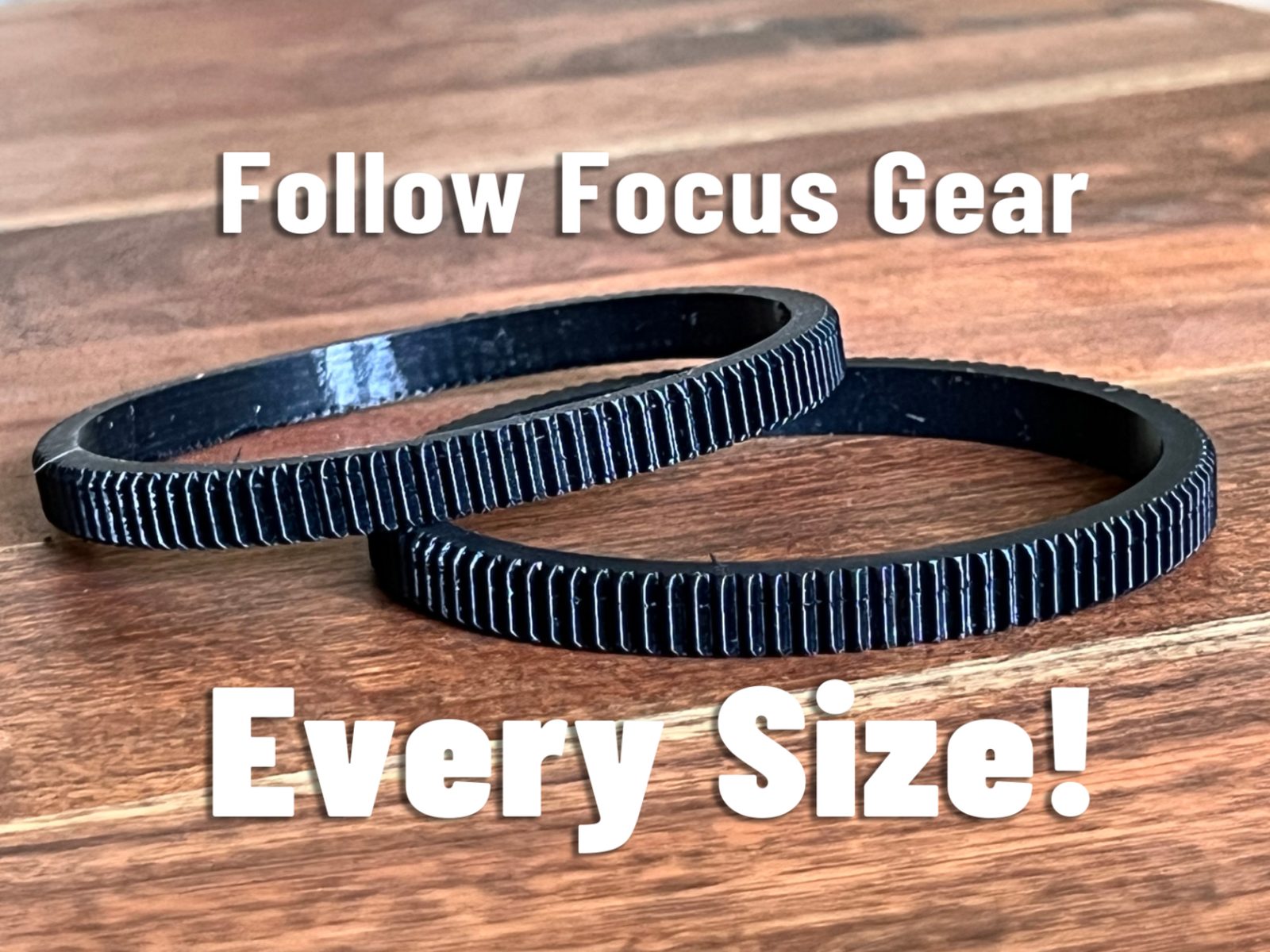 #32 Follow Focus Gear for Lens - All Sizes — vue 2