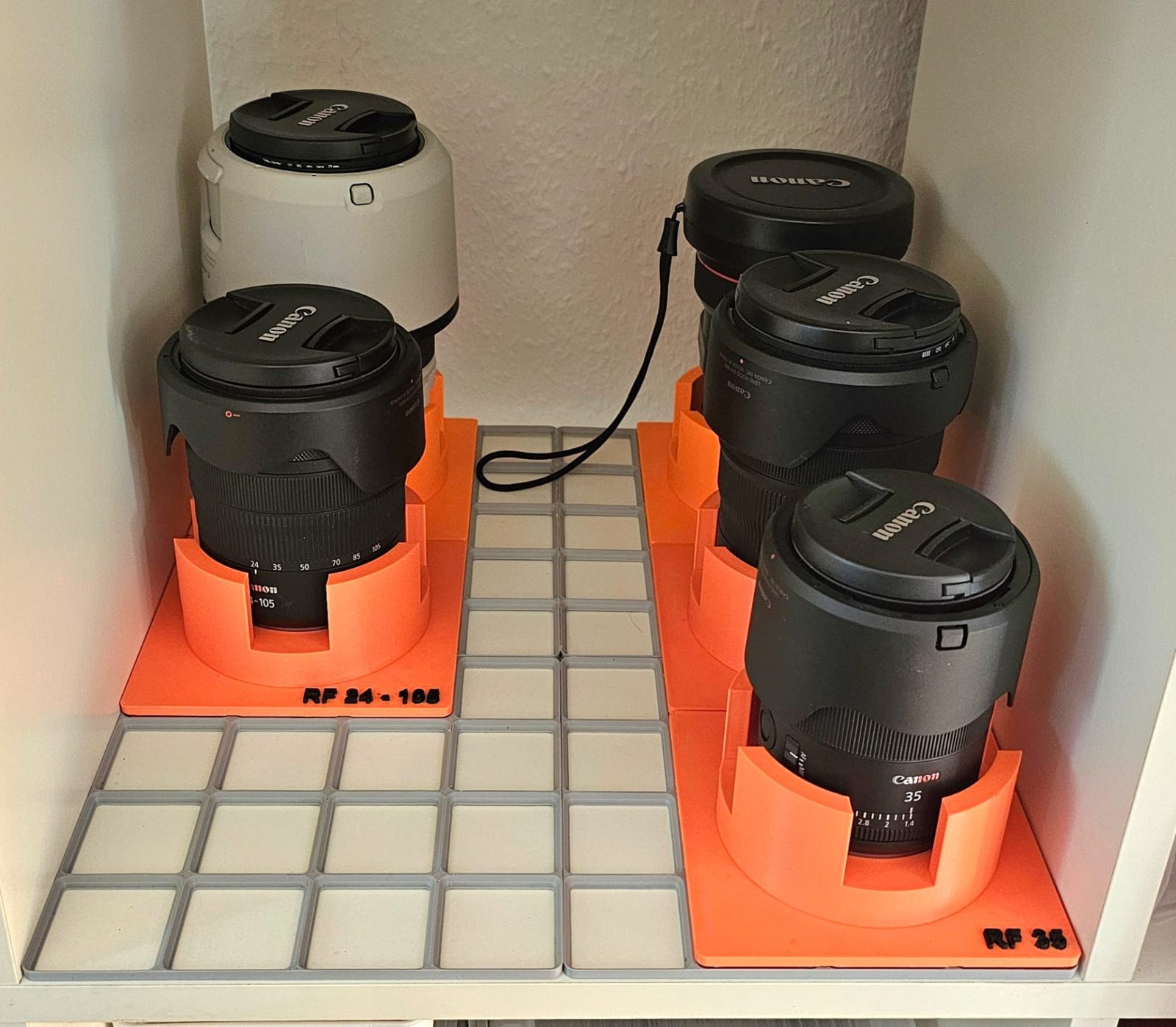 #32 Gridfinity CANON R5 MII Halterung 2x4 — vue 6
