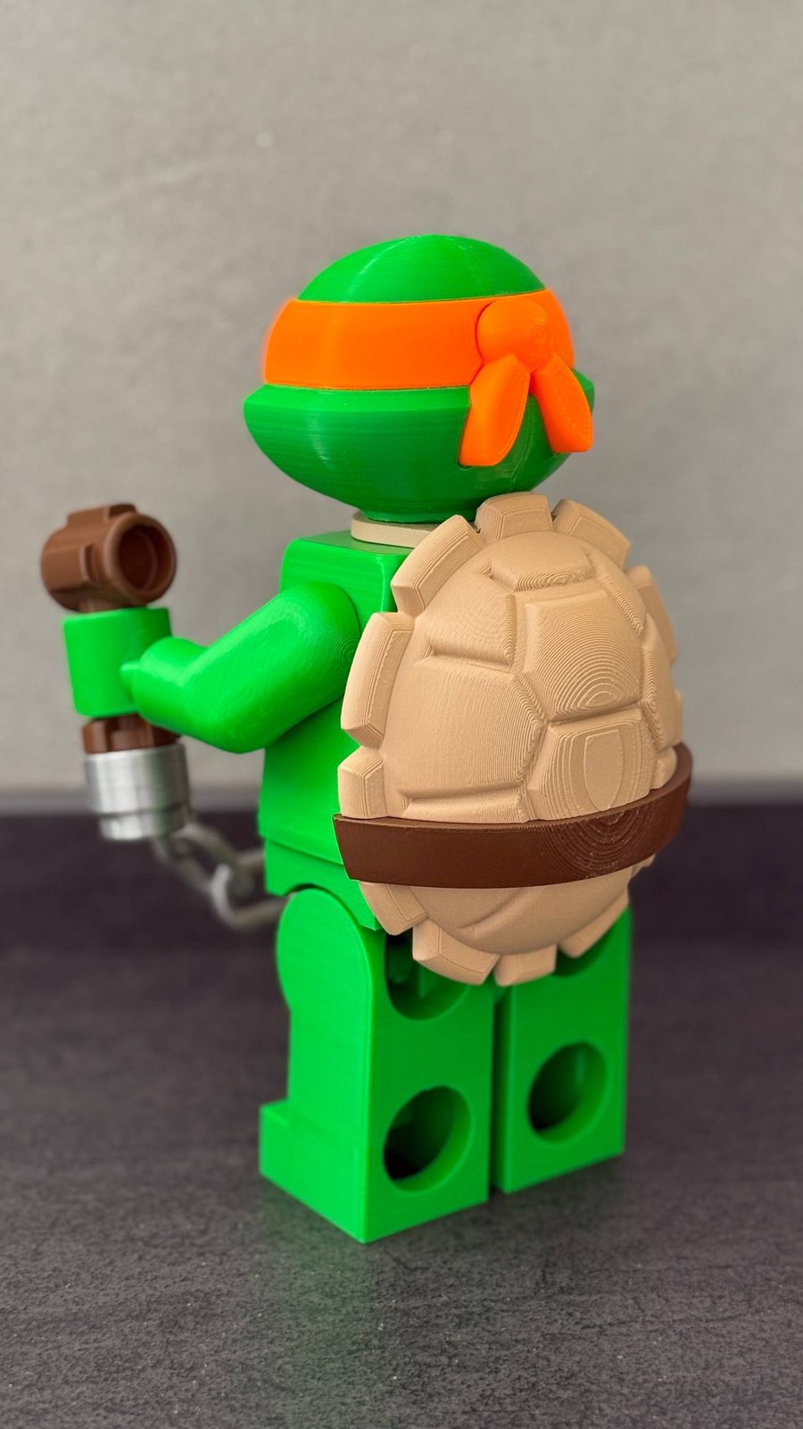 #32 Michelangelo NinjaTurtles brick-style - 500% — vue 4