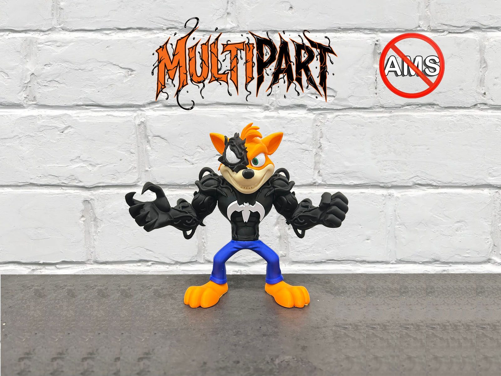 #33 Crash Venomized - - Multiparts — vue 1