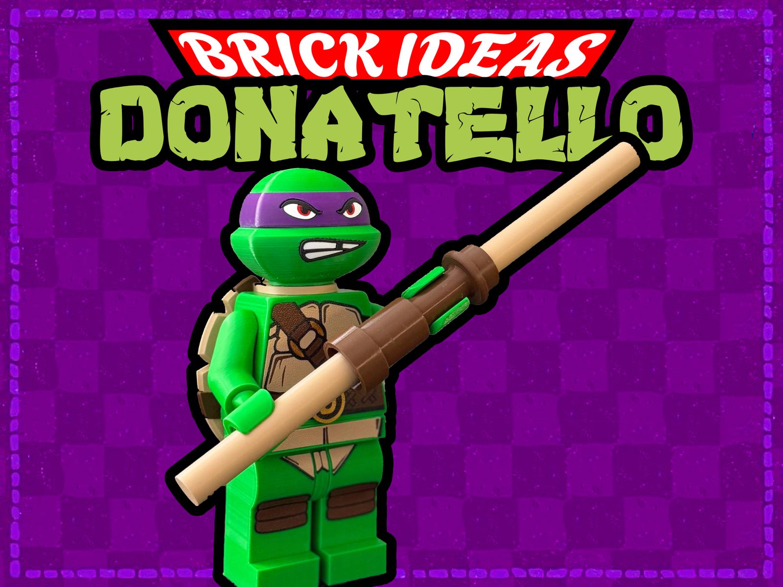 #33 Donatello NinjaTurtles brick-style - 500% — vue 2