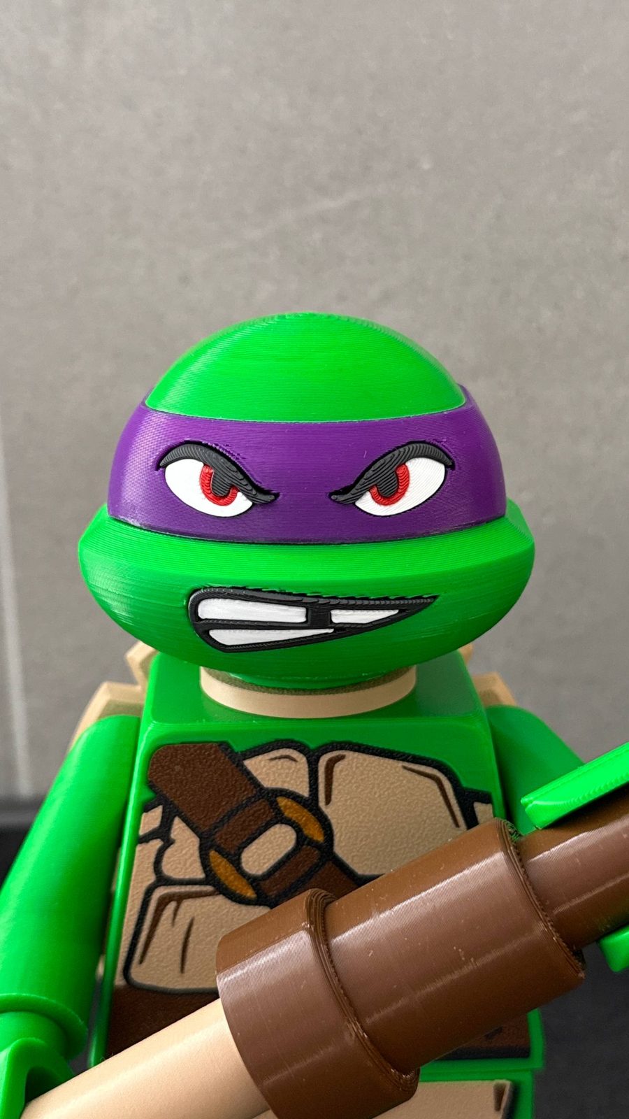 #33 Donatello NinjaTurtles brick-style - 500% — vue 4