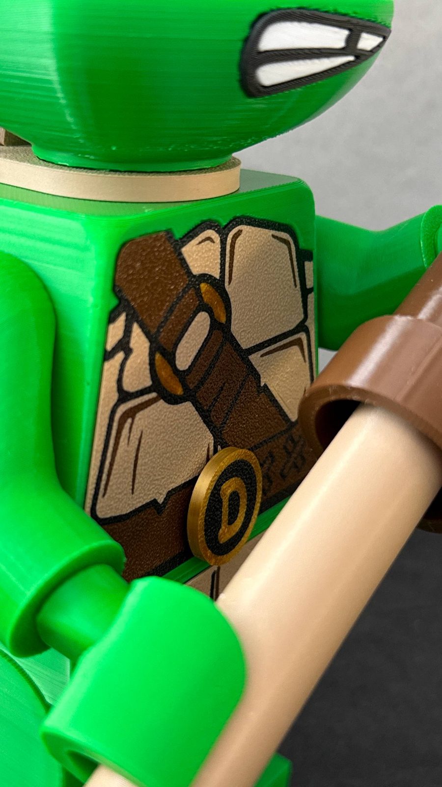 #33 Donatello NinjaTurtles brick-style - 500% — vue 5