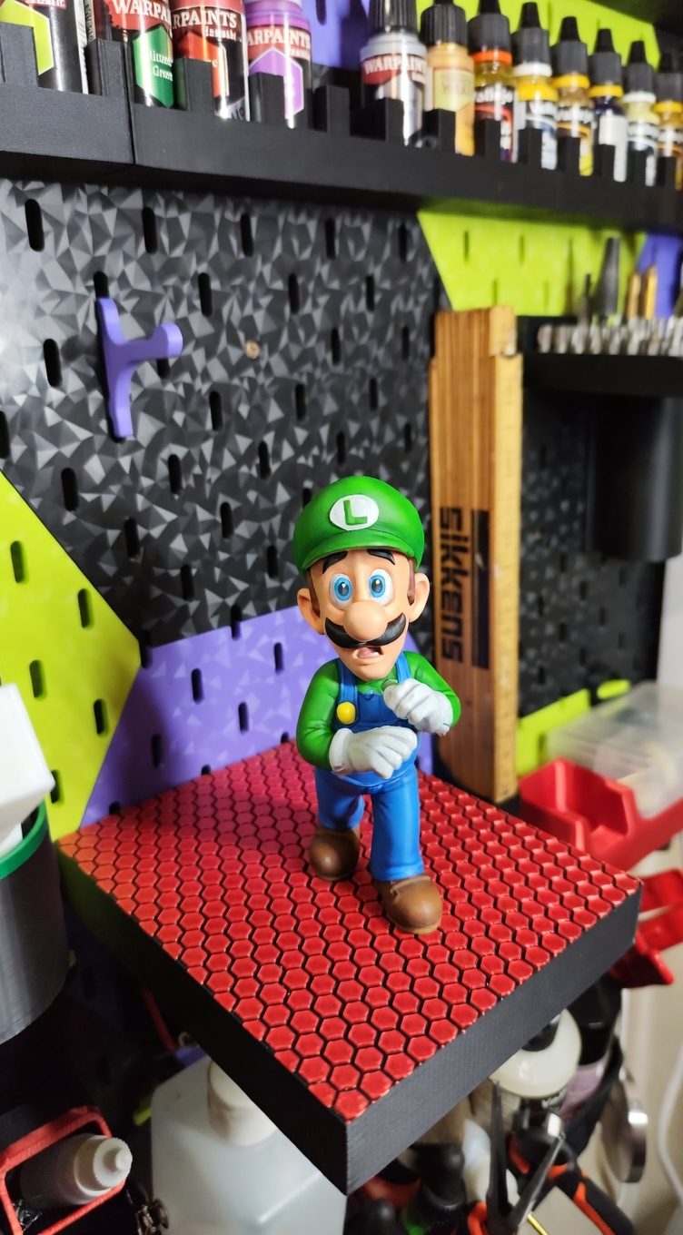 #34 Ängstlicher Luigi – Super Mario 3D Figur — vue 3