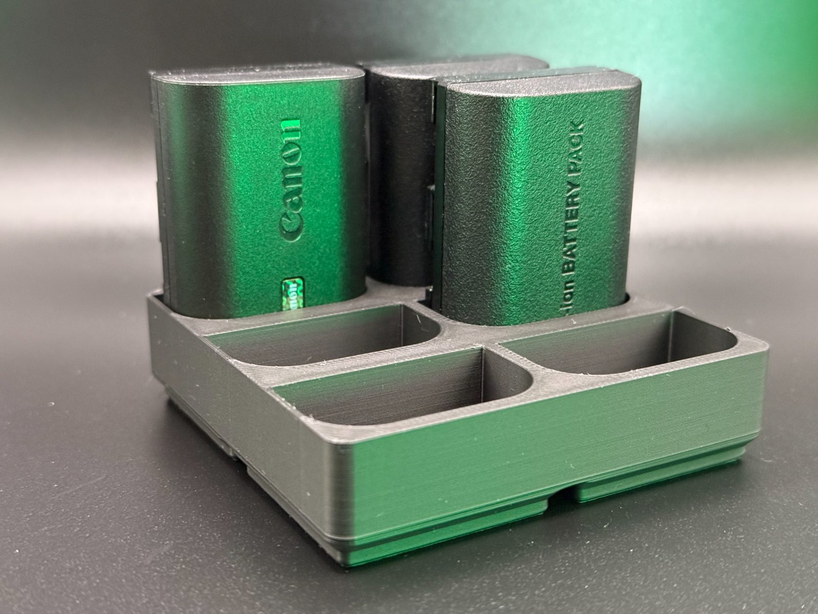 #34 Gridfinity Canon Battery LP-E6 Organizer — vue 1