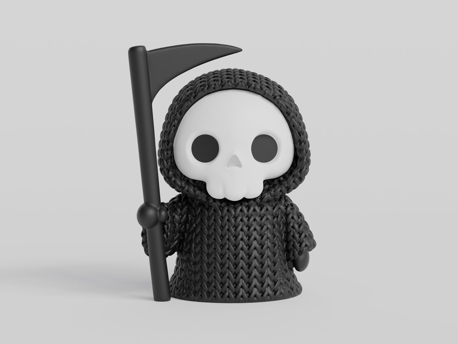 #34 Knitted Halloween Grim Reaper — vue 7
