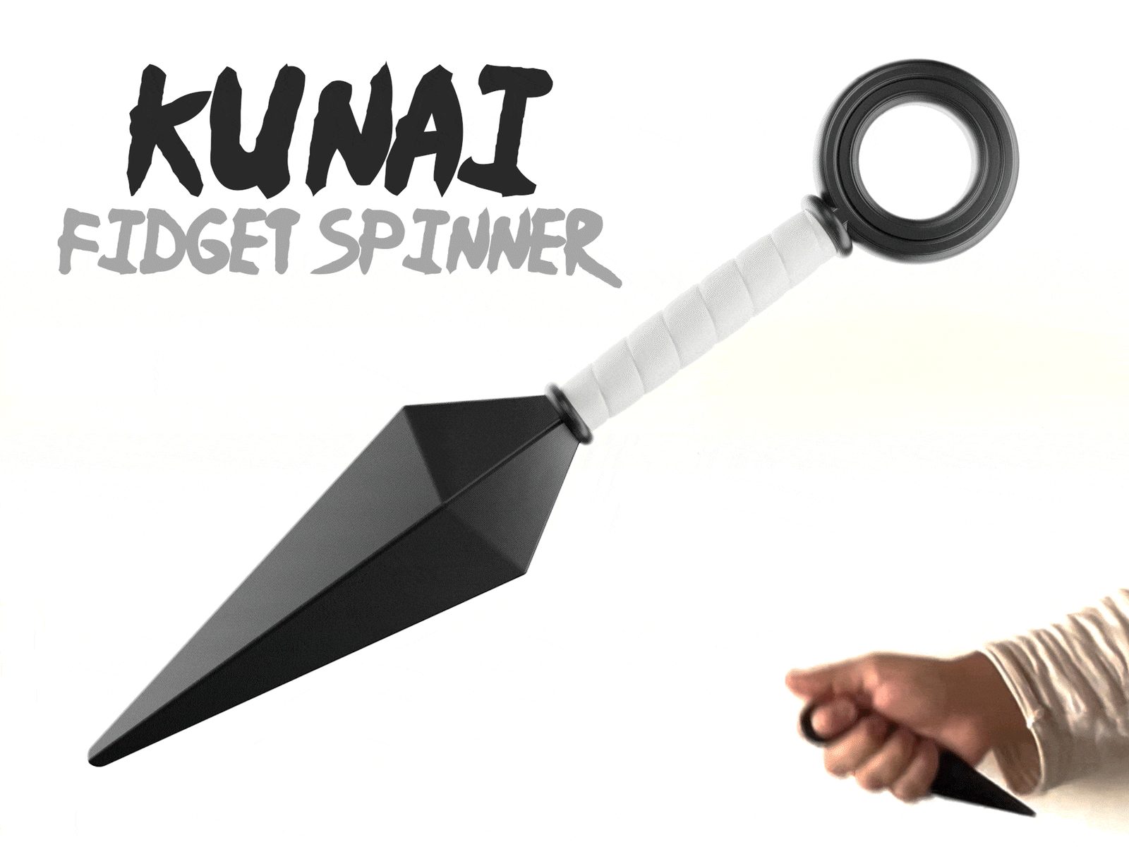 #34 Kunai Fidget Spinner — vue 6
