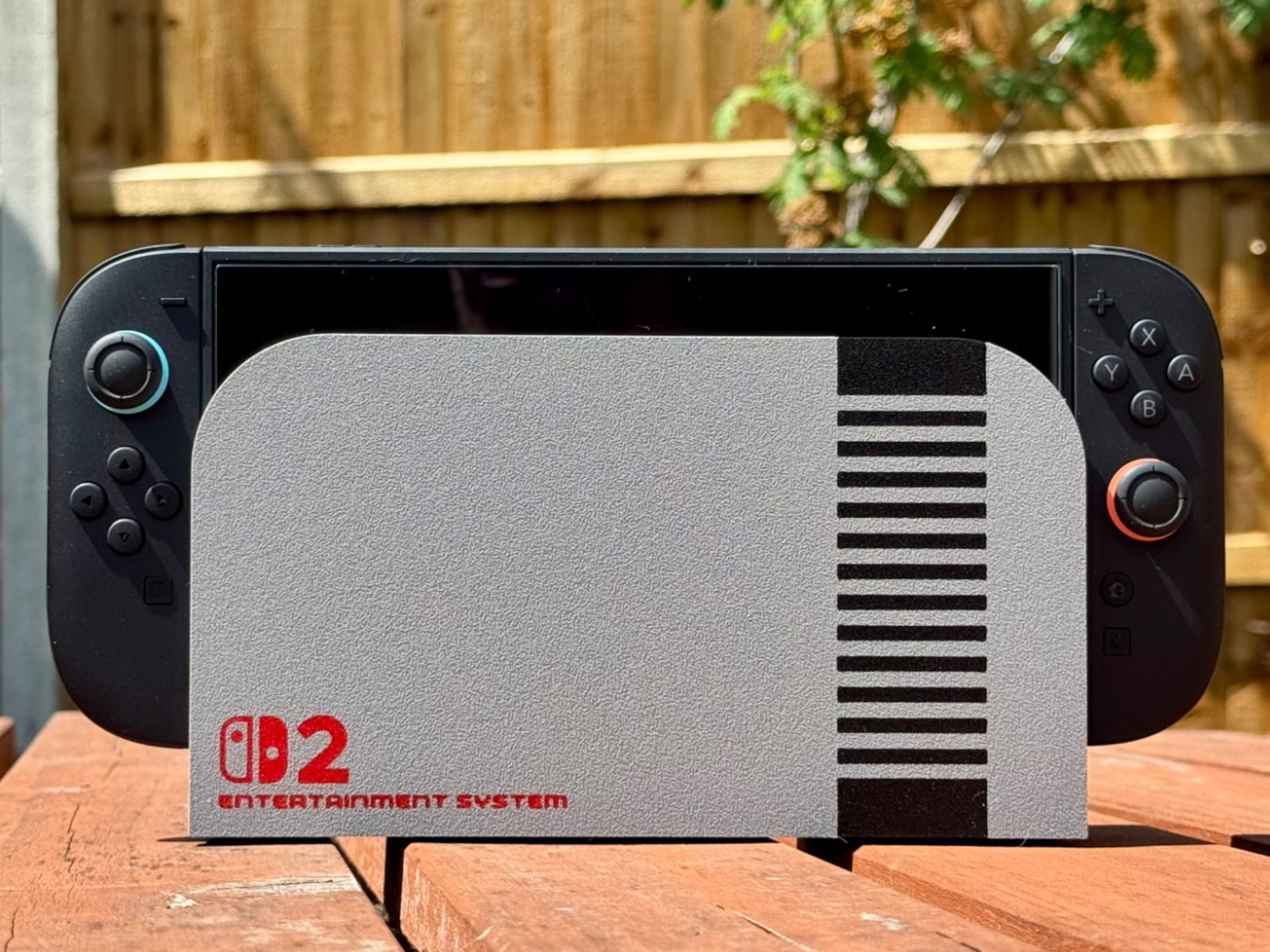 #34 Nintendo Switch 2 NES style dock face plate facia — vue 2