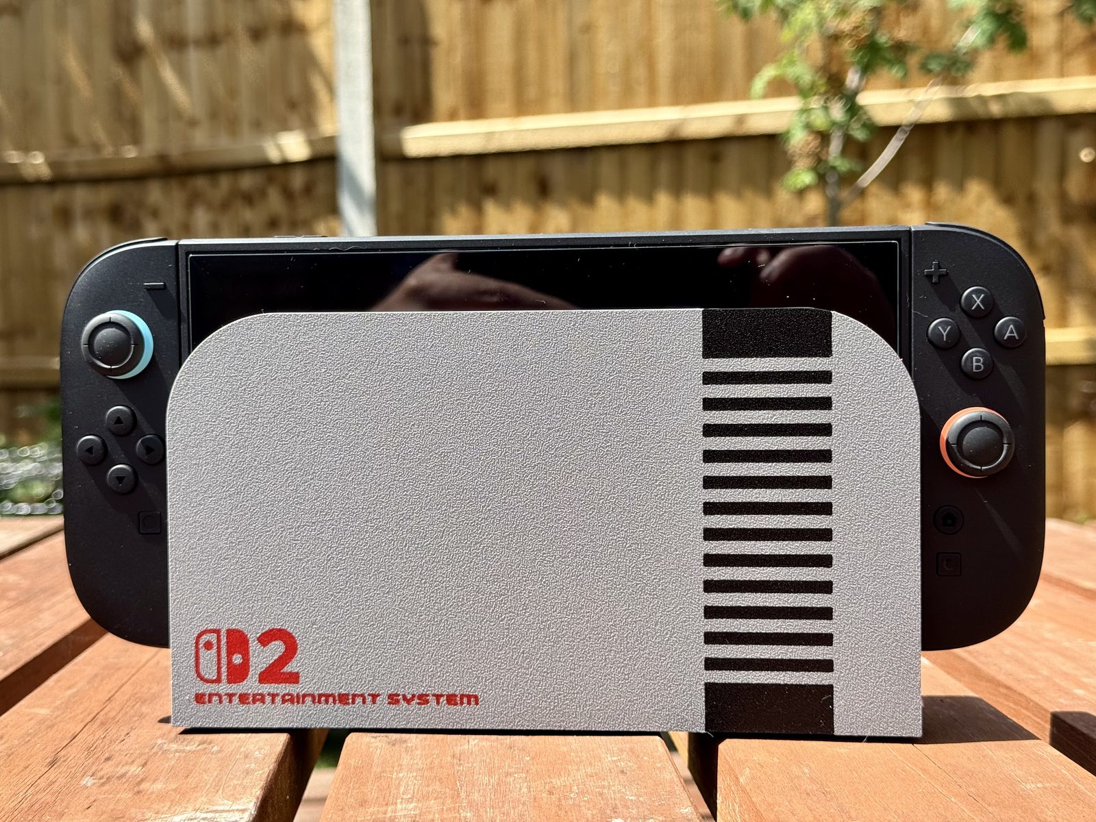 #34 Nintendo Switch 2 NES style dock face plate facia — vue 4