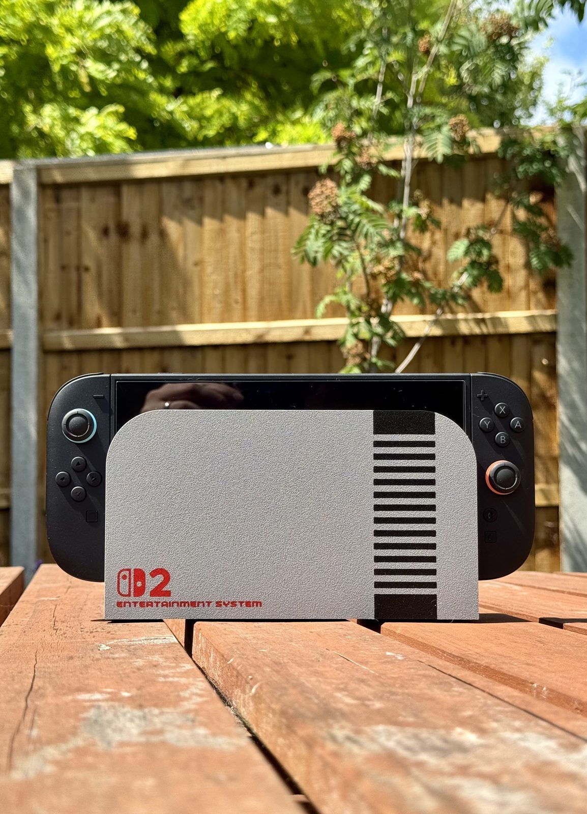 #34 Nintendo Switch 2 NES style dock face plate facia — vue 5