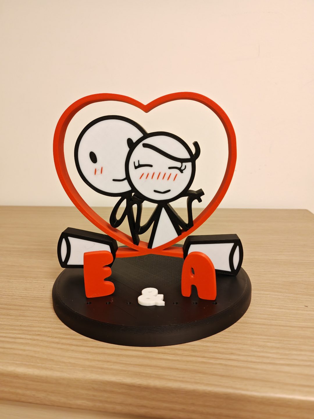 #35 Couple in Love Valentine's Day Customizable — vue 4