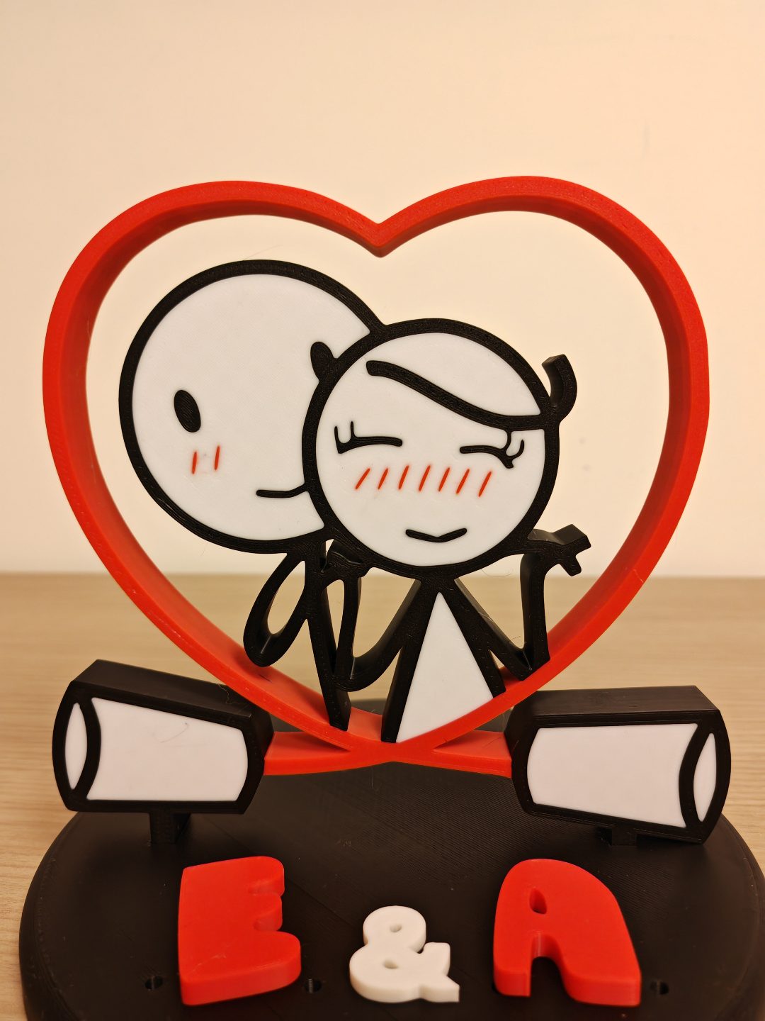 #35 Couple in Love Valentine's Day Customizable — vue 8