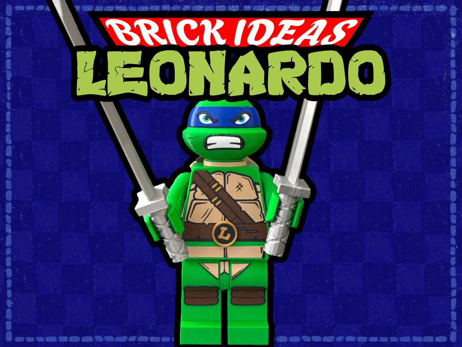 #35 Leonardo NinjaTurtles brick-style - 500% — vue 2