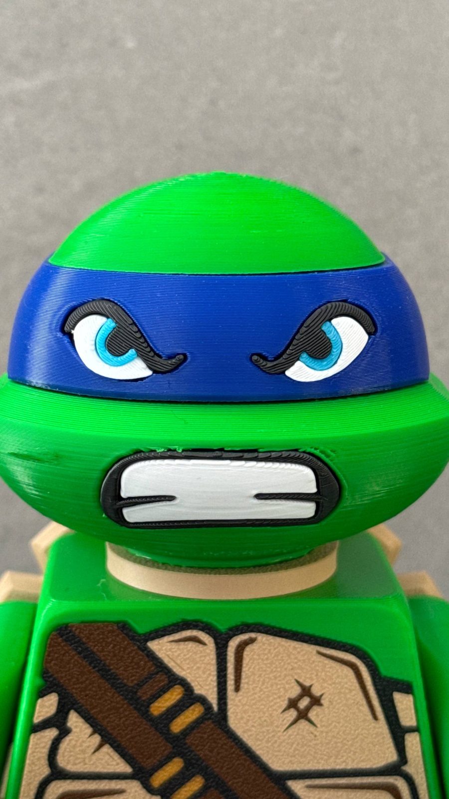#35 Leonardo NinjaTurtles brick-style - 500% — vue 5