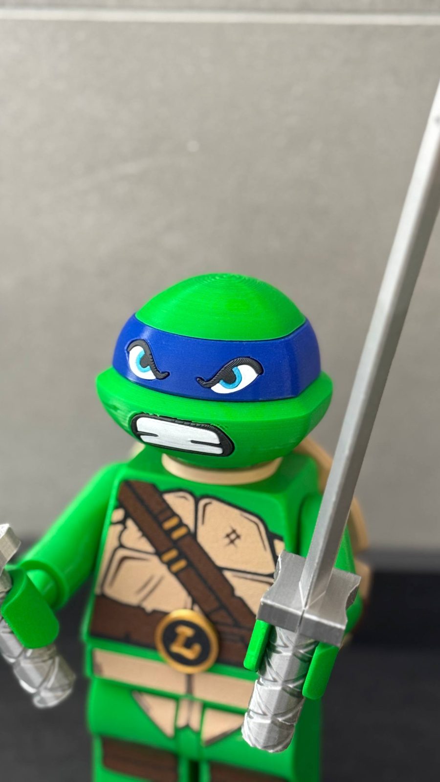 #35 Leonardo NinjaTurtles brick-style - 500% — vue 6
