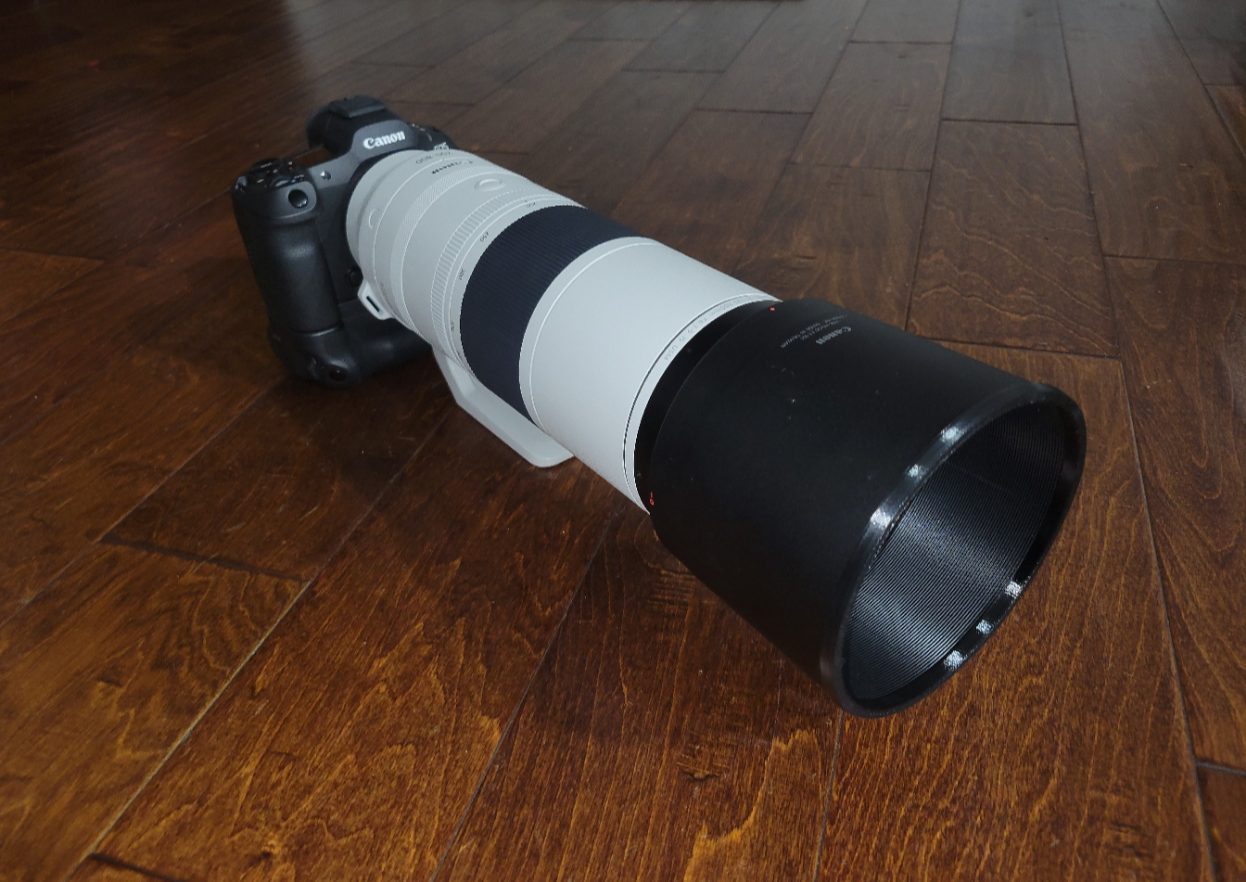 #36 Canon RF 200-800 Lens Hood Bumper — vue 2