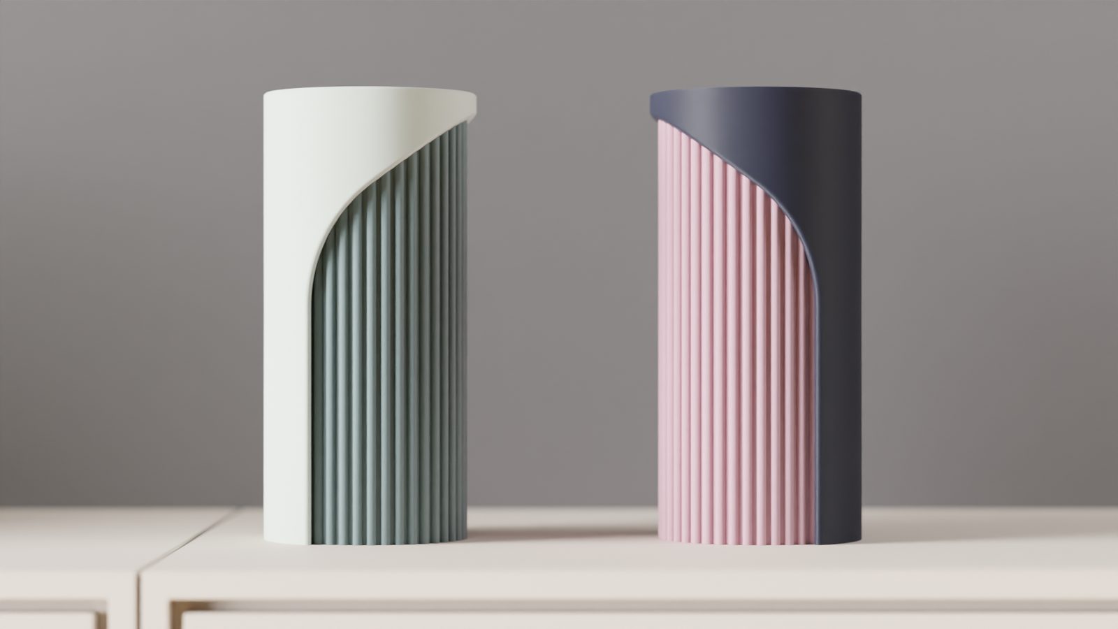 #36 Modern Two Part Vase with interlocking design — vue 5