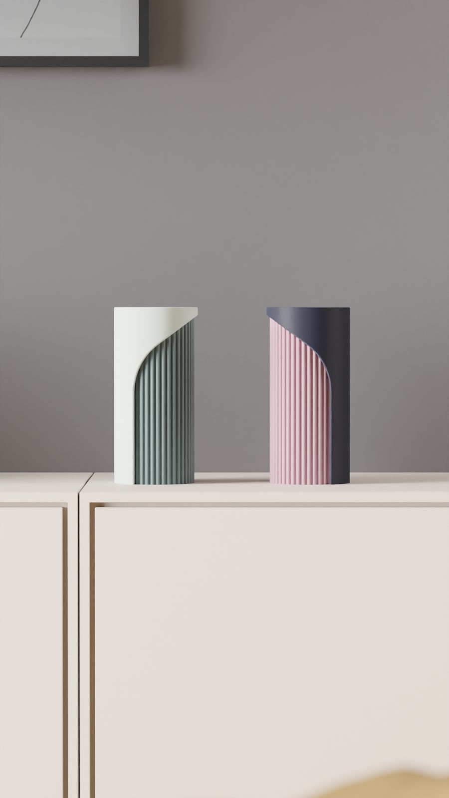 #36 Modern Two Part Vase with interlocking design — vue 16