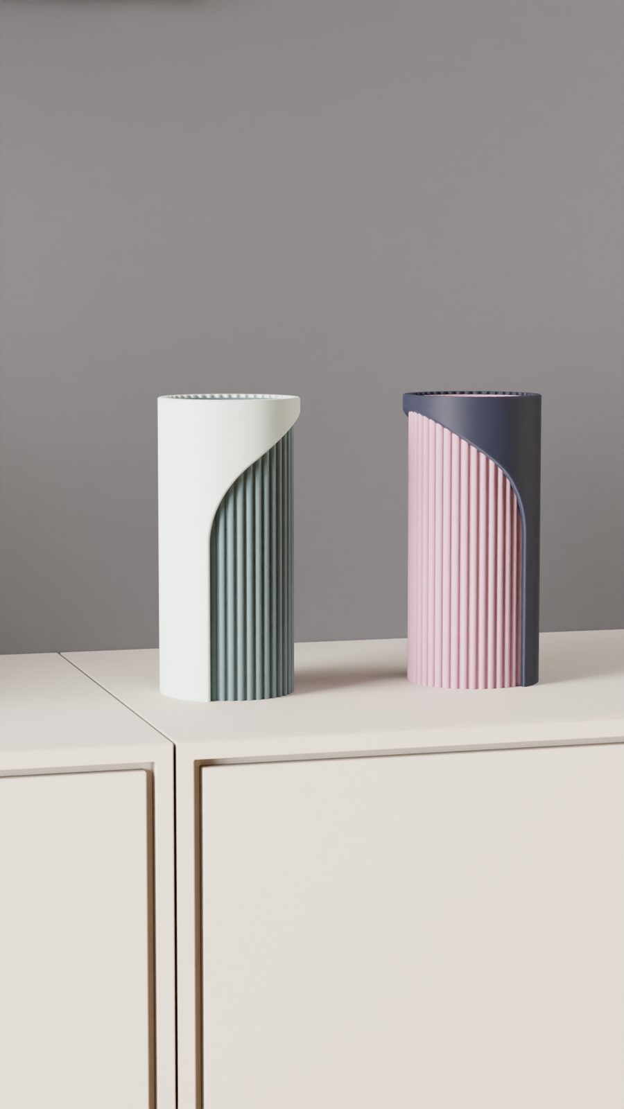 #36 Modern Two Part Vase with interlocking design — vue 17