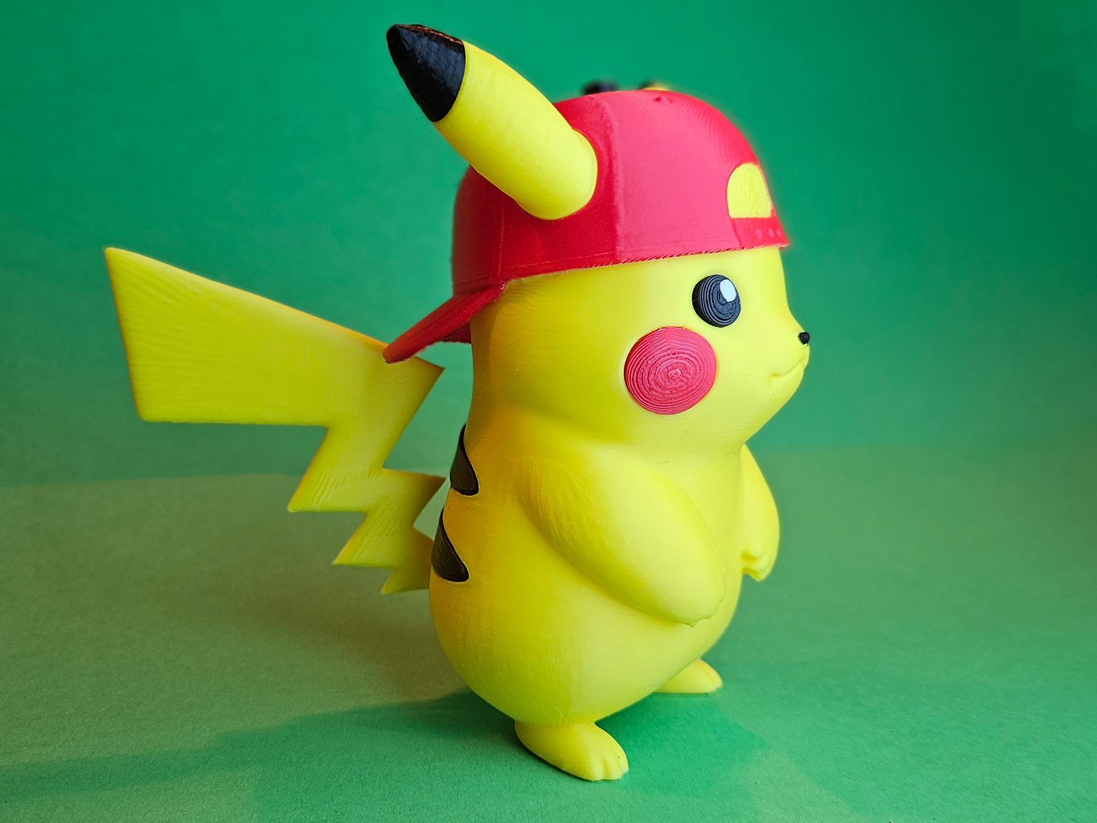 #36 Pikachu Pokemon with Cap - + AMS — vue 4