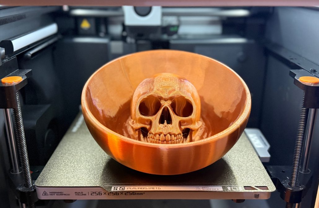#36 Totenkopf Schüssel Halloween — vue 1