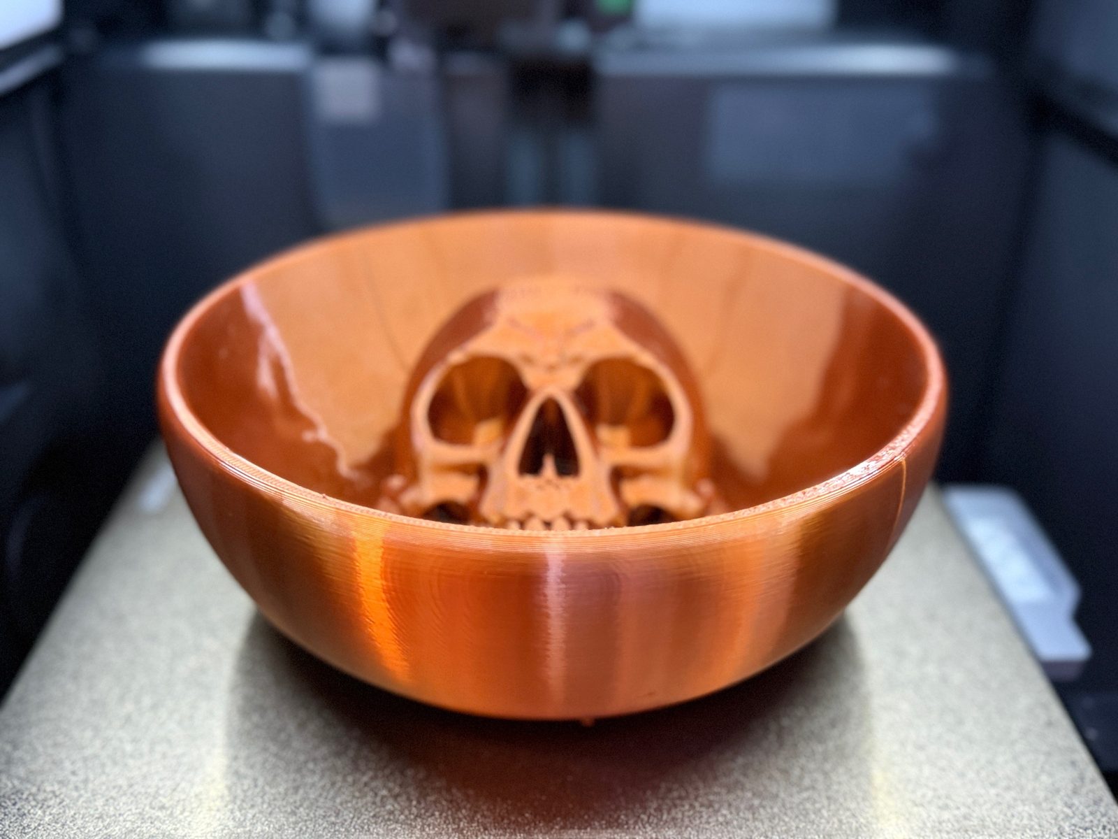 #36 Totenkopf Schüssel Halloween — vue 4