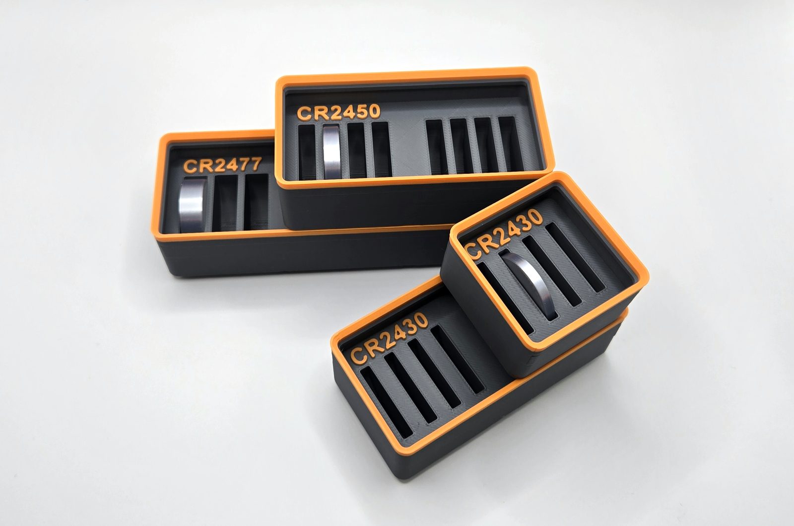 #37 CR24xx Coin Battery Storage for Gridfinity — vue 4