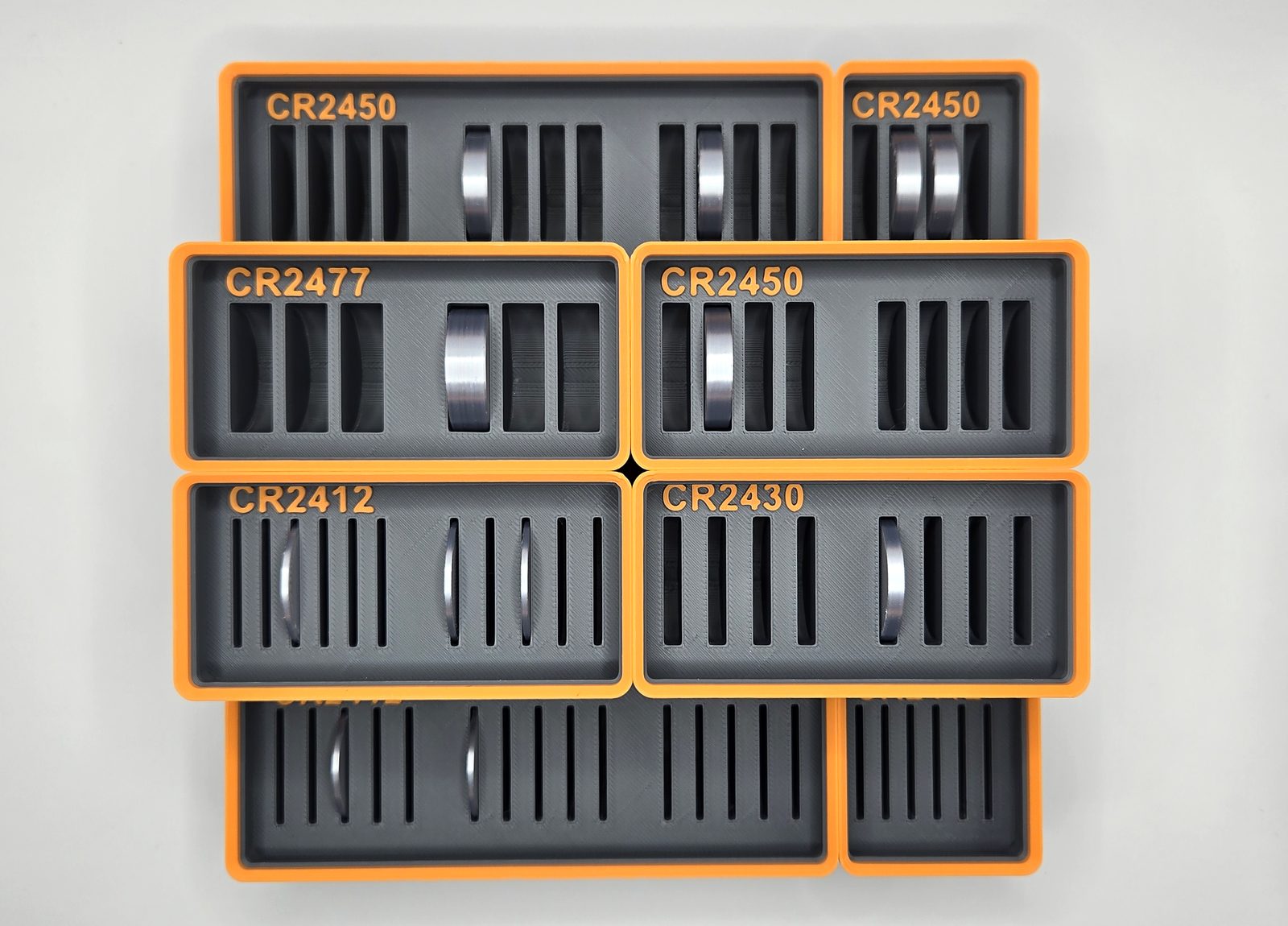 #37 CR24xx Coin Battery Storage for Gridfinity — vue 7