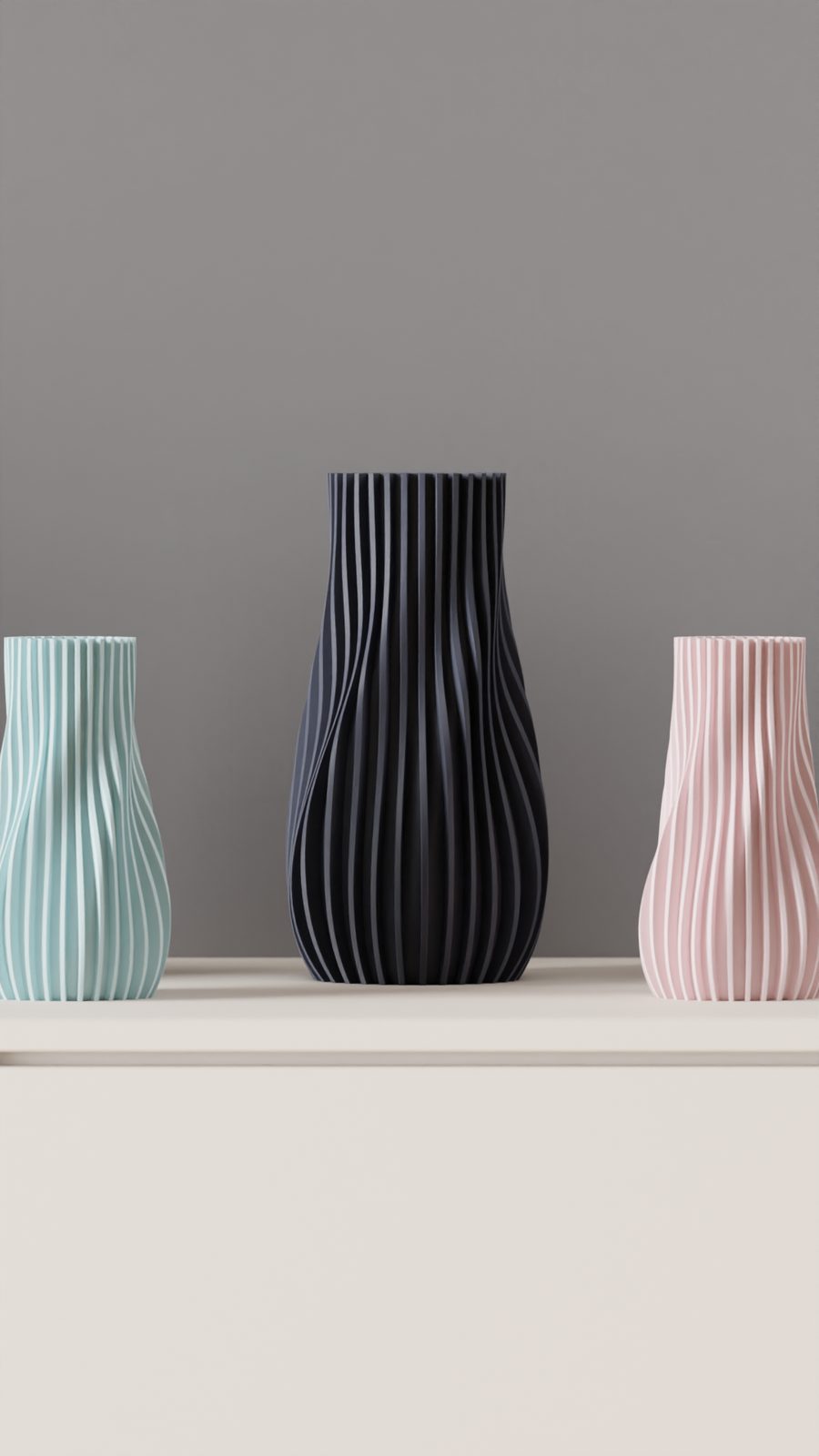 #41 Vase. Modern Flowing Sculptural Vase — vue 17