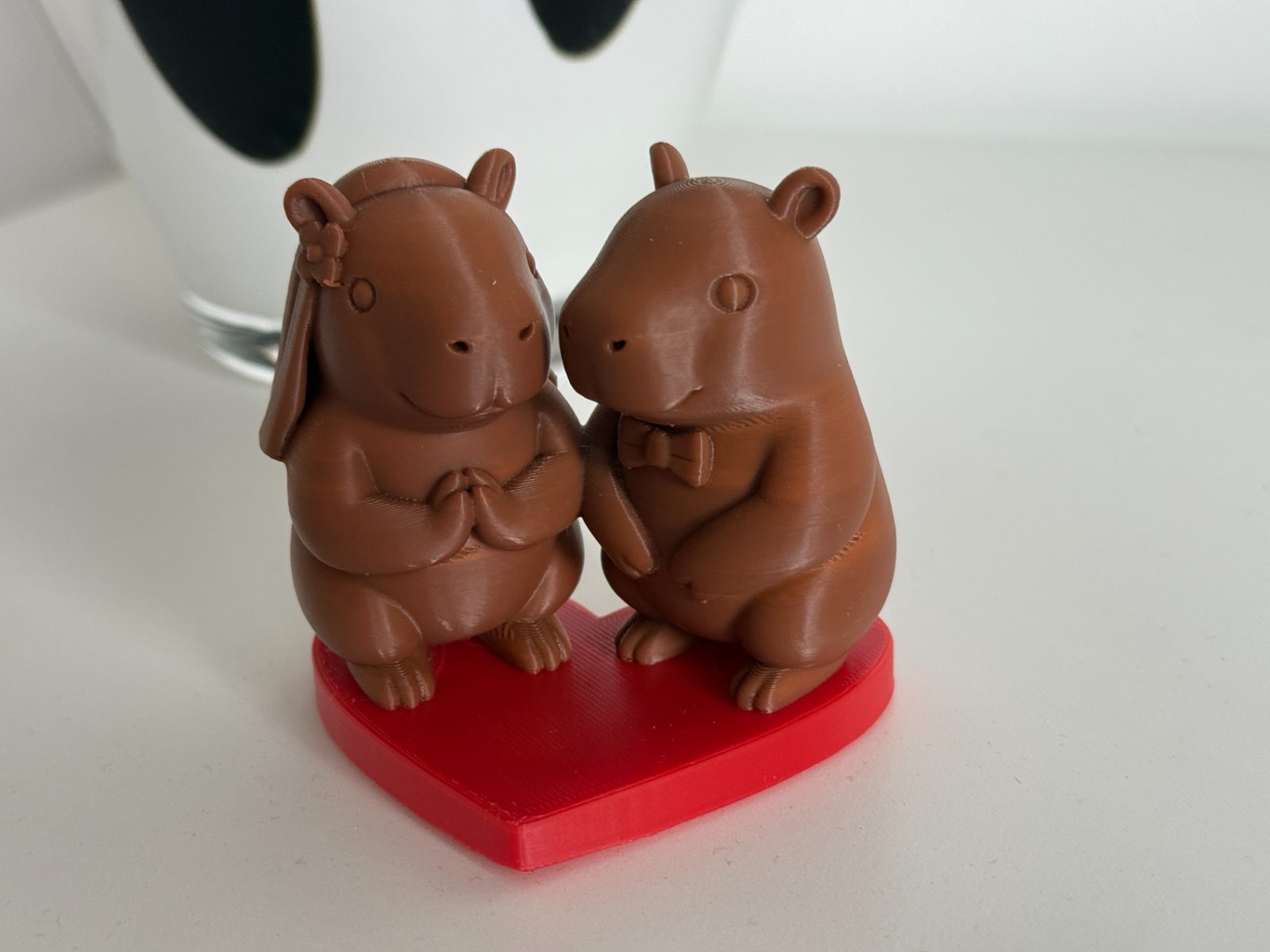 #41 Wedding Capybaras – Cute Bride & Groom — vue 1