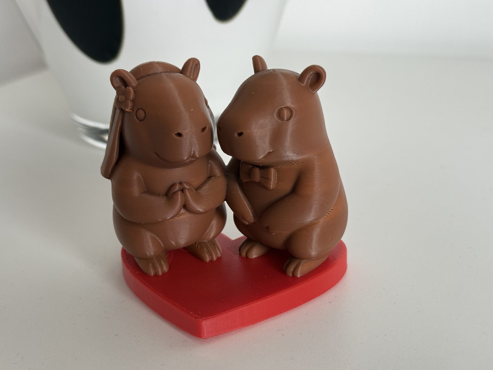 #41 Wedding Capybaras – Cute Bride & Groom — vue 4