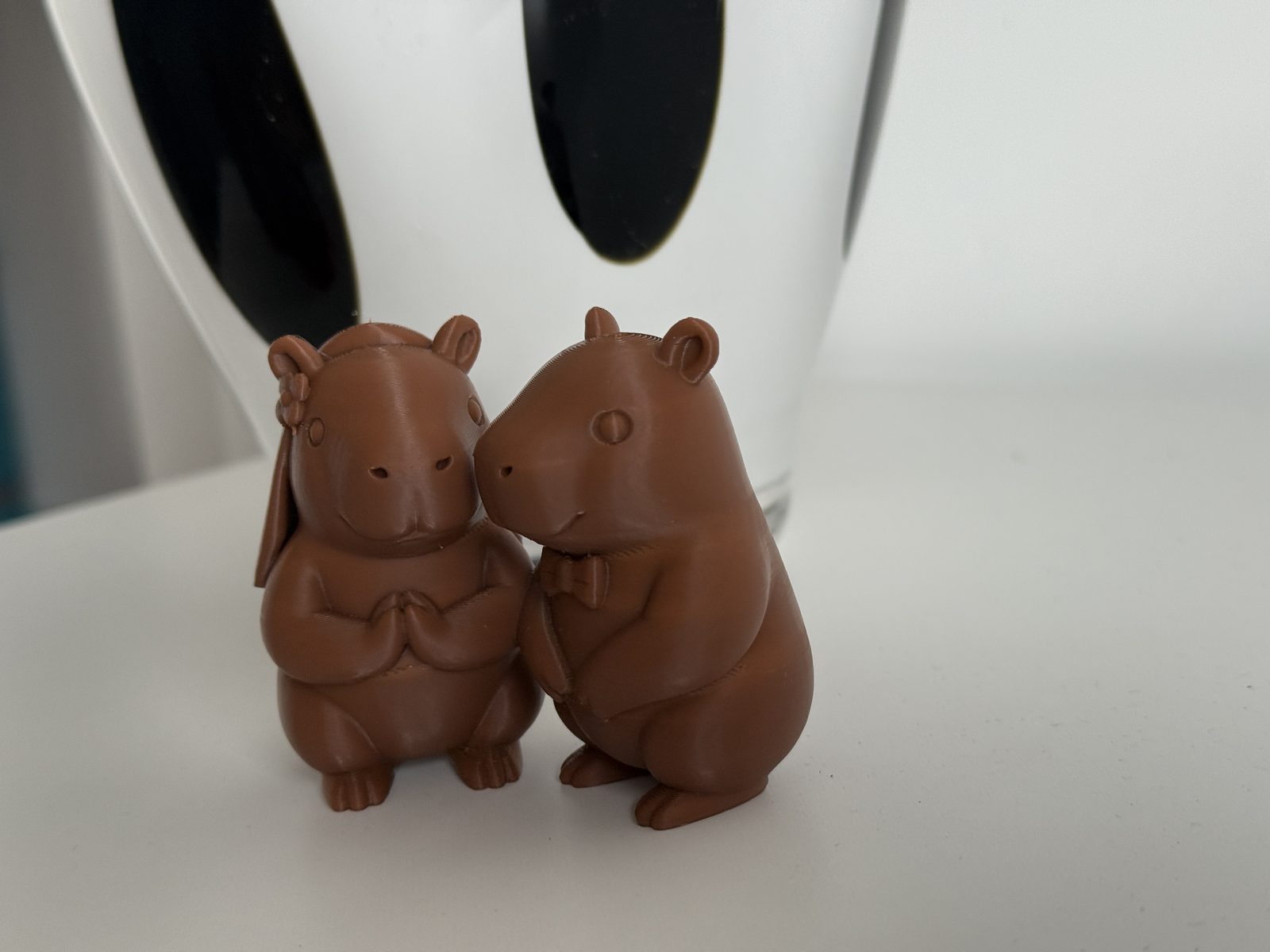 #41 Wedding Capybaras – Cute Bride & Groom — vue 10