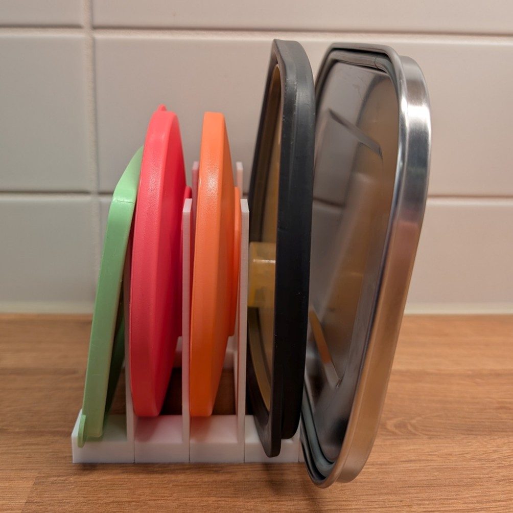 #42 Modular Food Container Lid Holder — vue 5