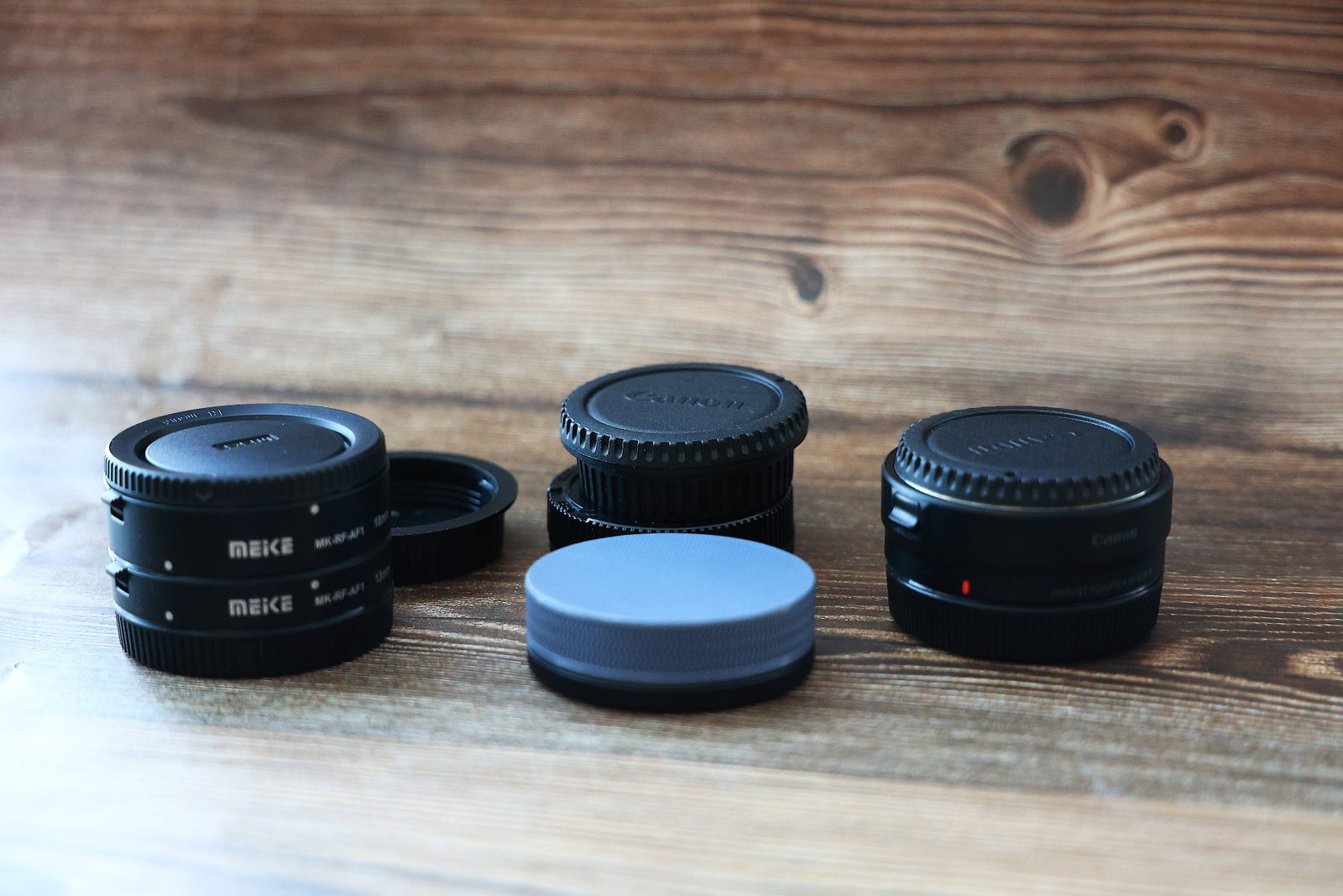 #43 Canon Lens Cap EF RF Adapter Storage Organizer — vue 3